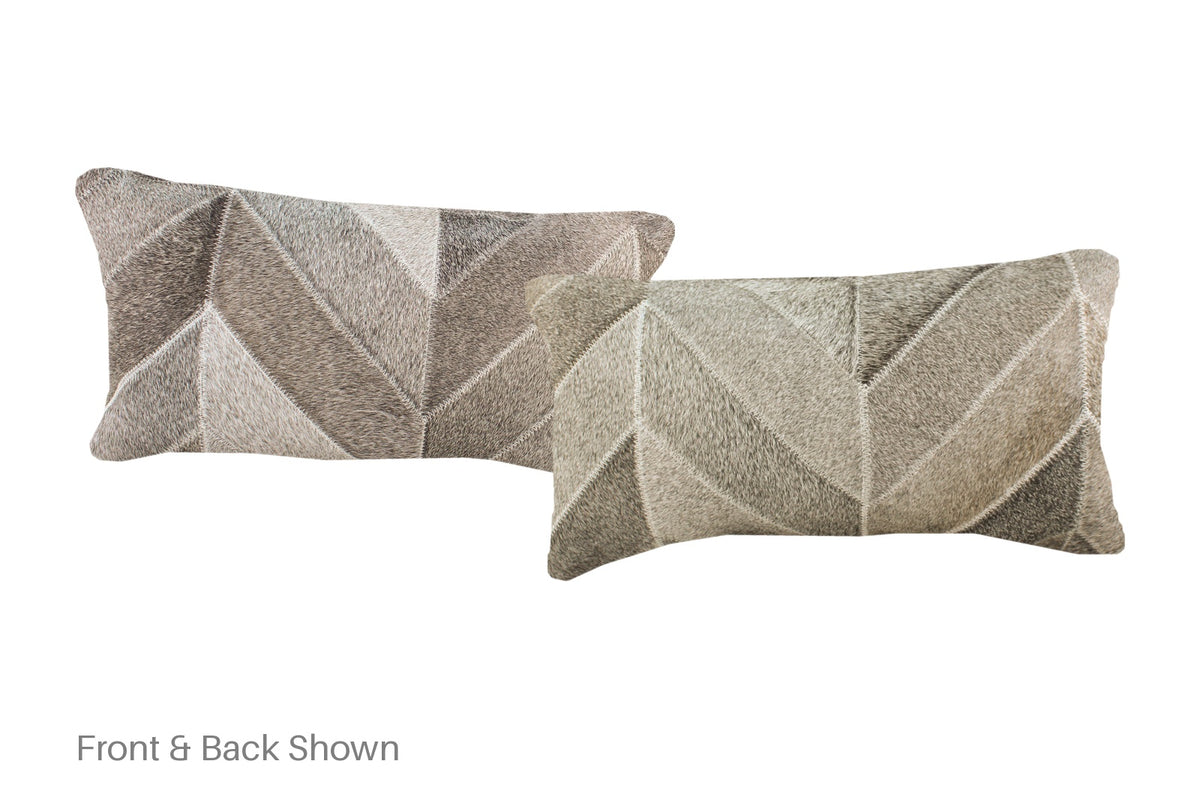 Patchwork Cowhide Pillow #A51823