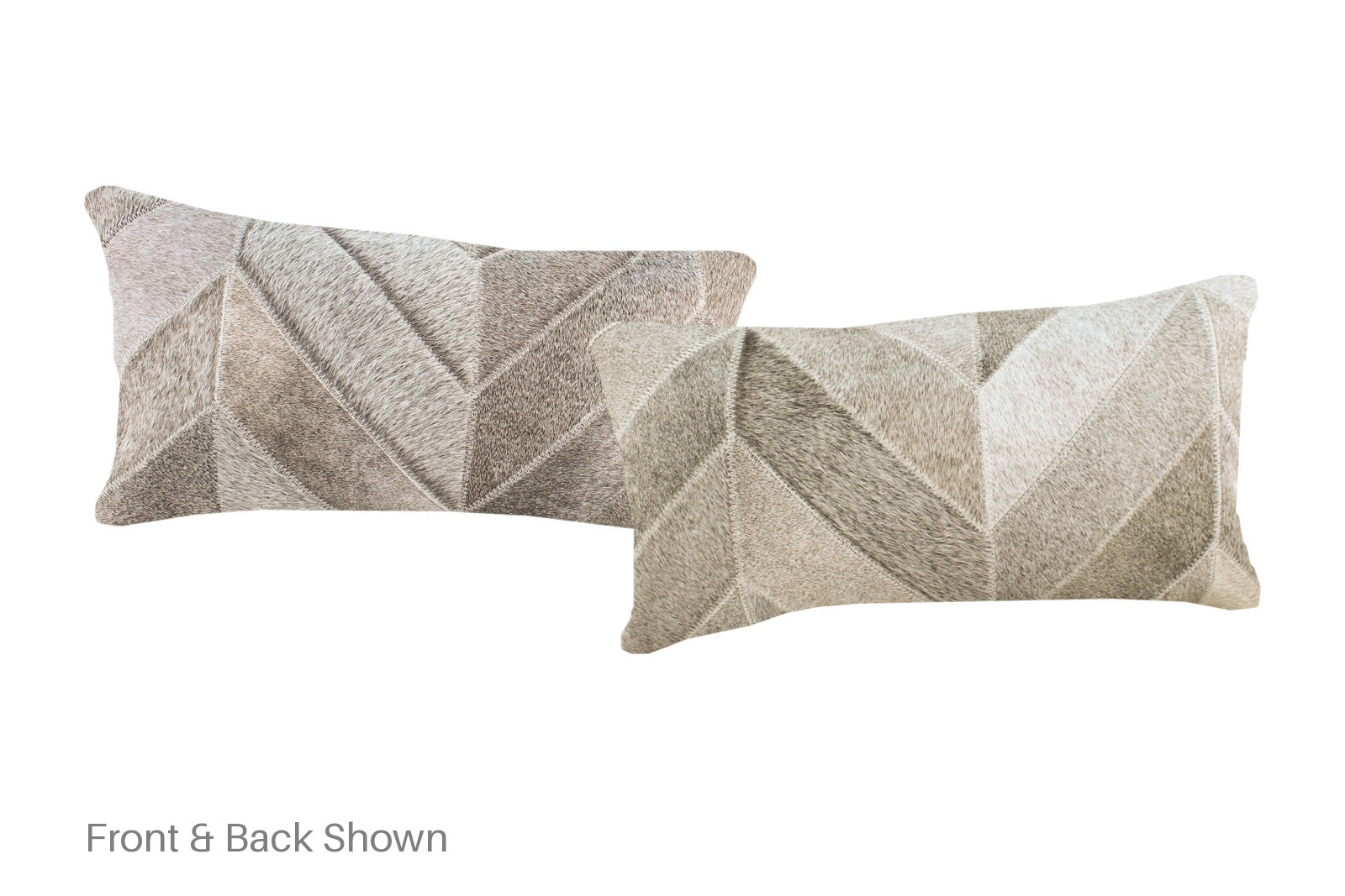 Patchwork Cowhide Pillow #A51825