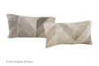 Patchwork Cowhide Pillow 12x22 #A51827 by Hudson Hides