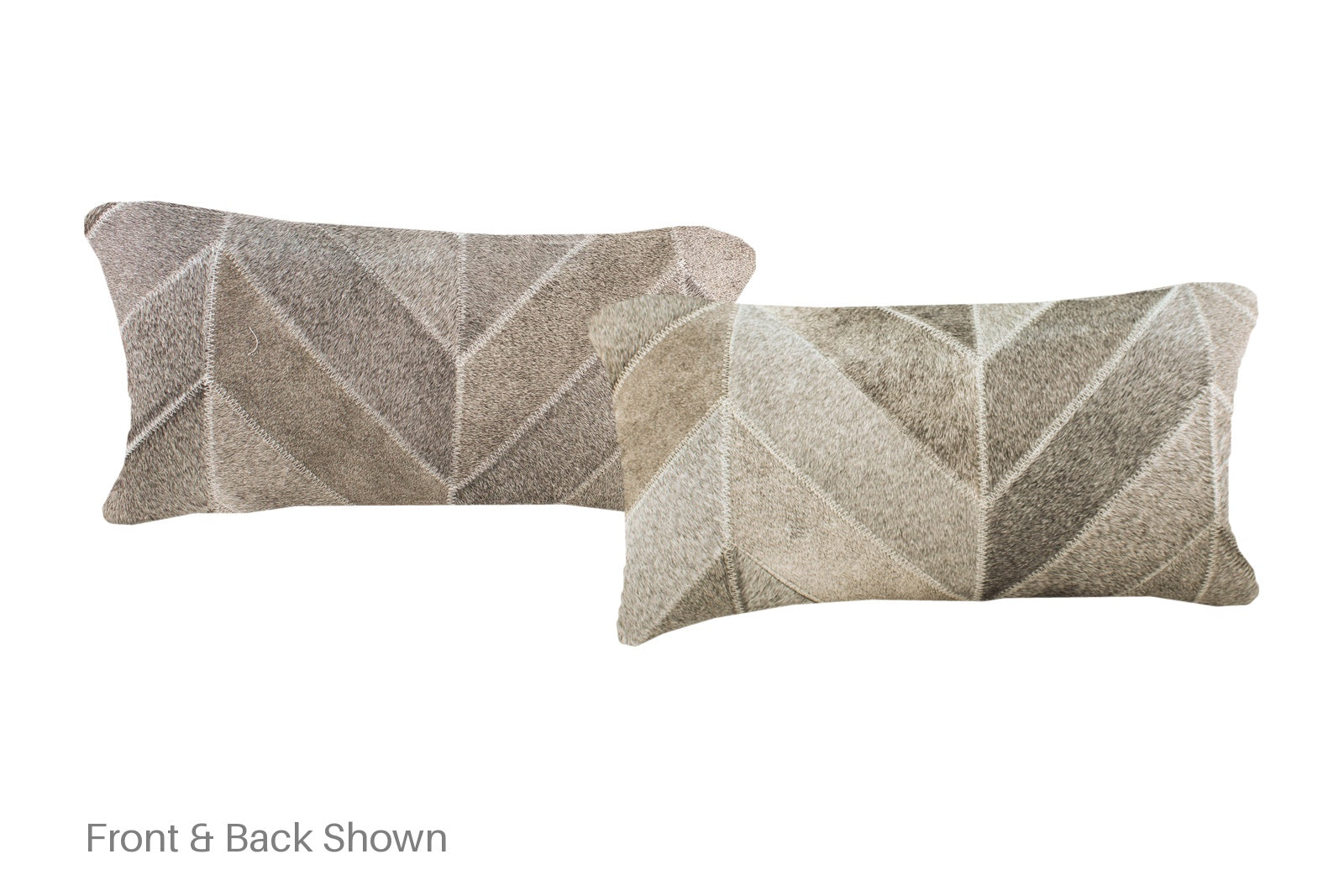 Patchwork Cowhide Pillow #A51829