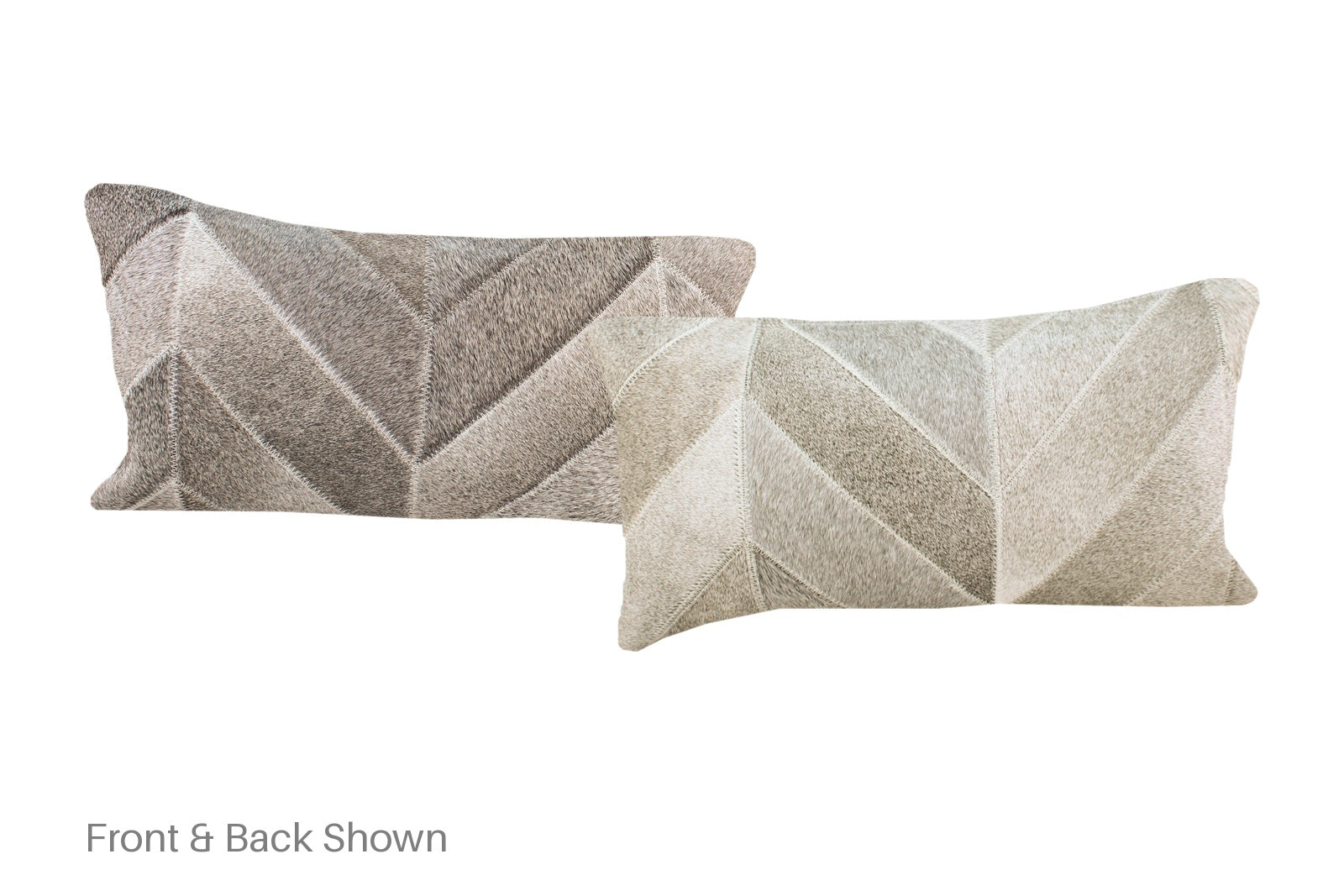 Patchwork Cowhide Pillow #A51835