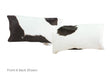 Black and White Cowhide Pillow 12x22 #A51841 by Hudson Hides
