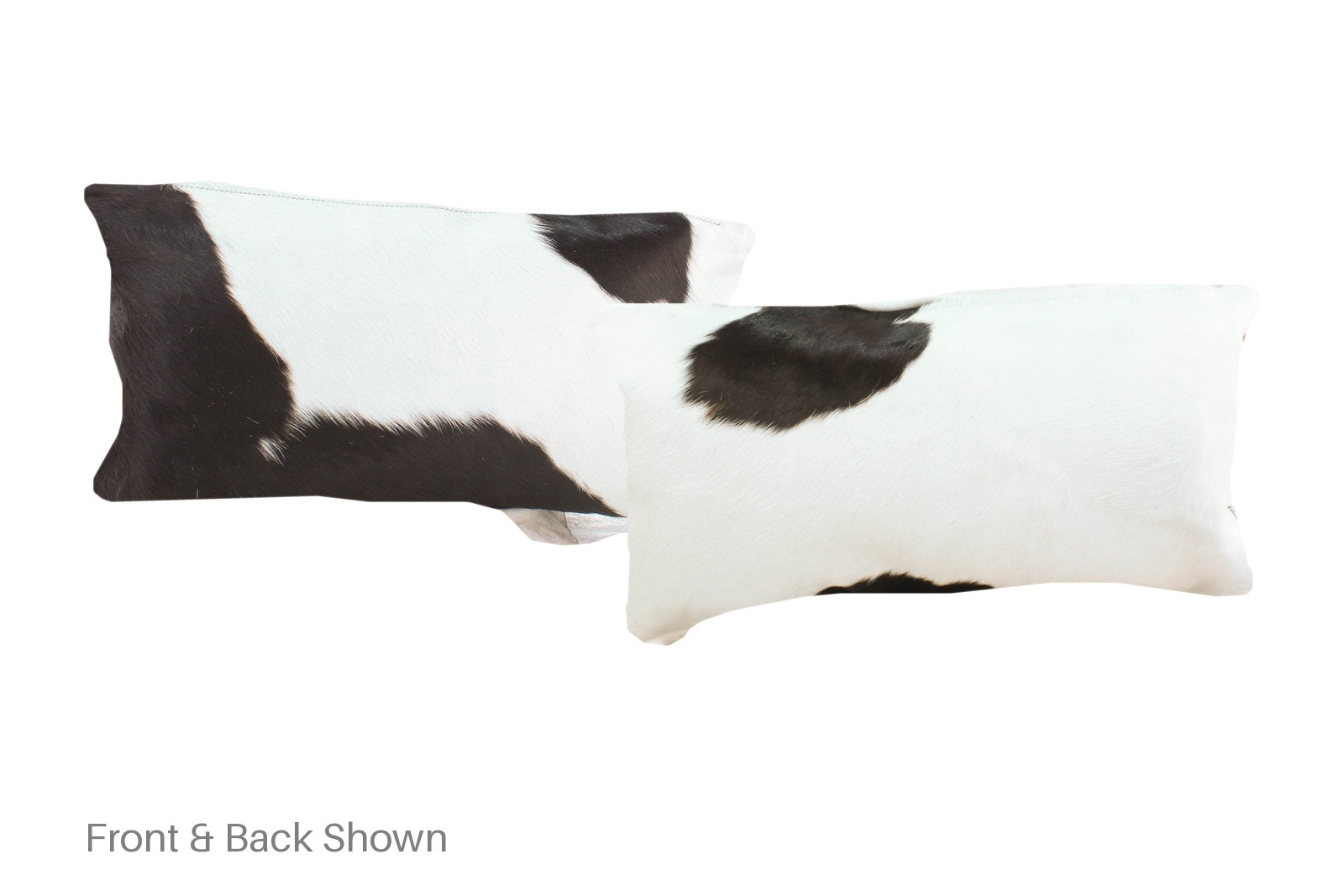 Black and White Cowhide Pillow #A51841