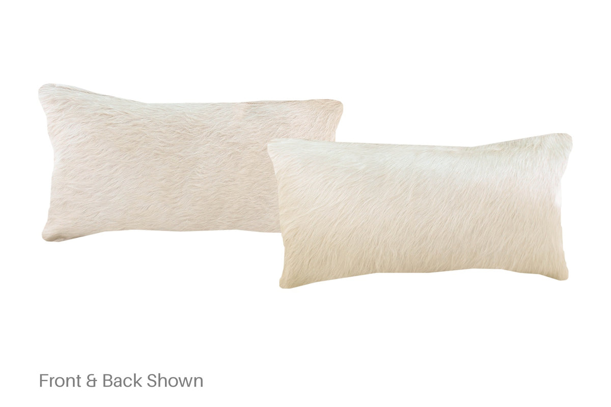 Champagne Cowhide Pillow #A51852