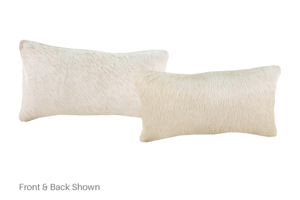 Champagne Cowhide Pillow #A51853