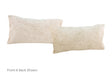 Champagne Cowhide Pillow 12x22 #A51857 by Hudson Hides