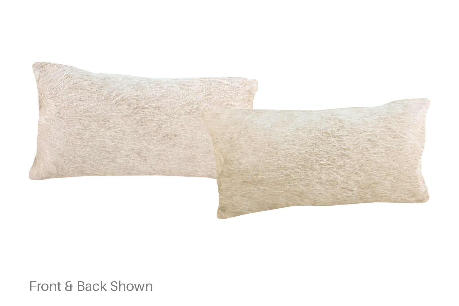 Champagne Cowhide Pillow #A51857