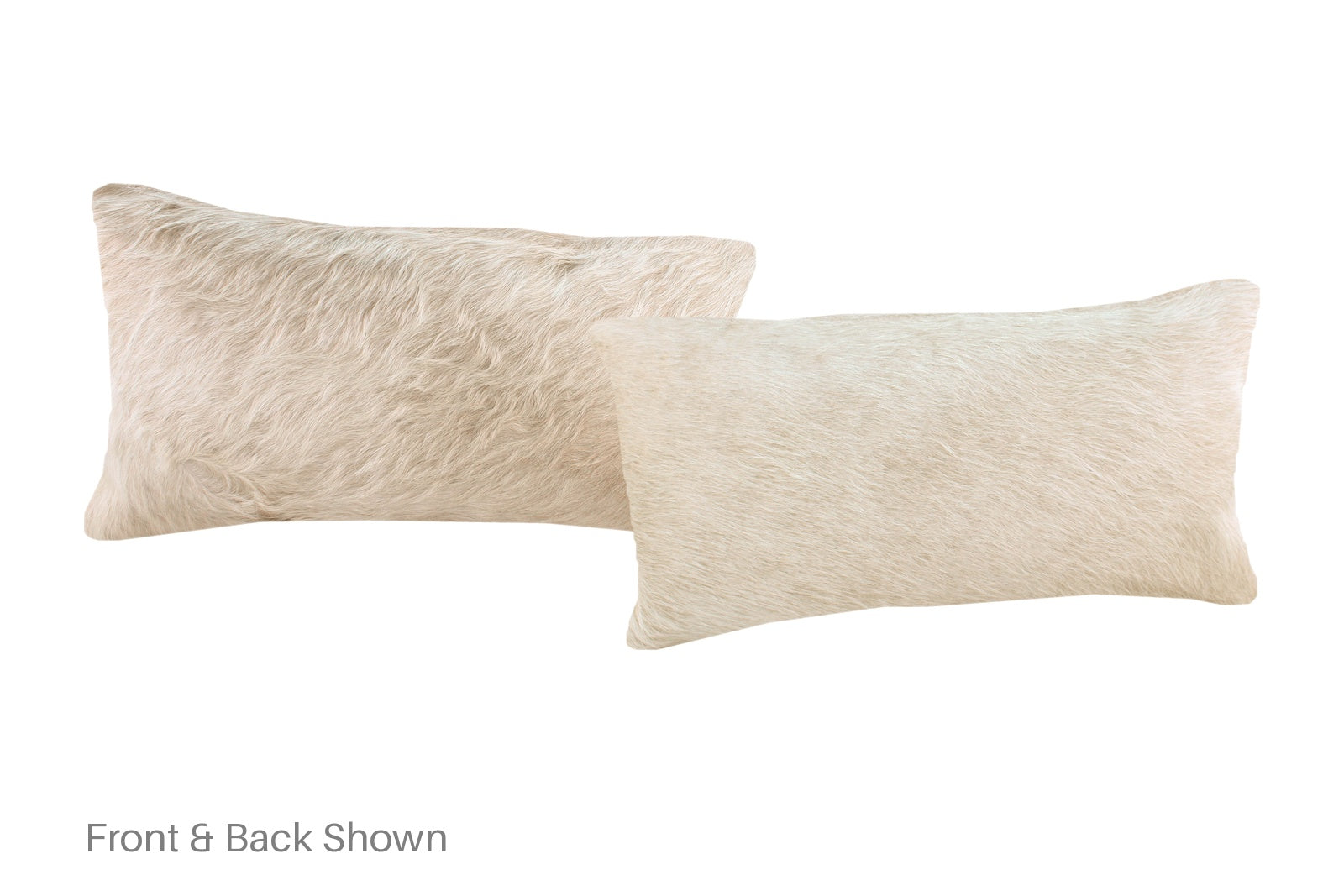 Champagne Cowhide Pillow #A51862