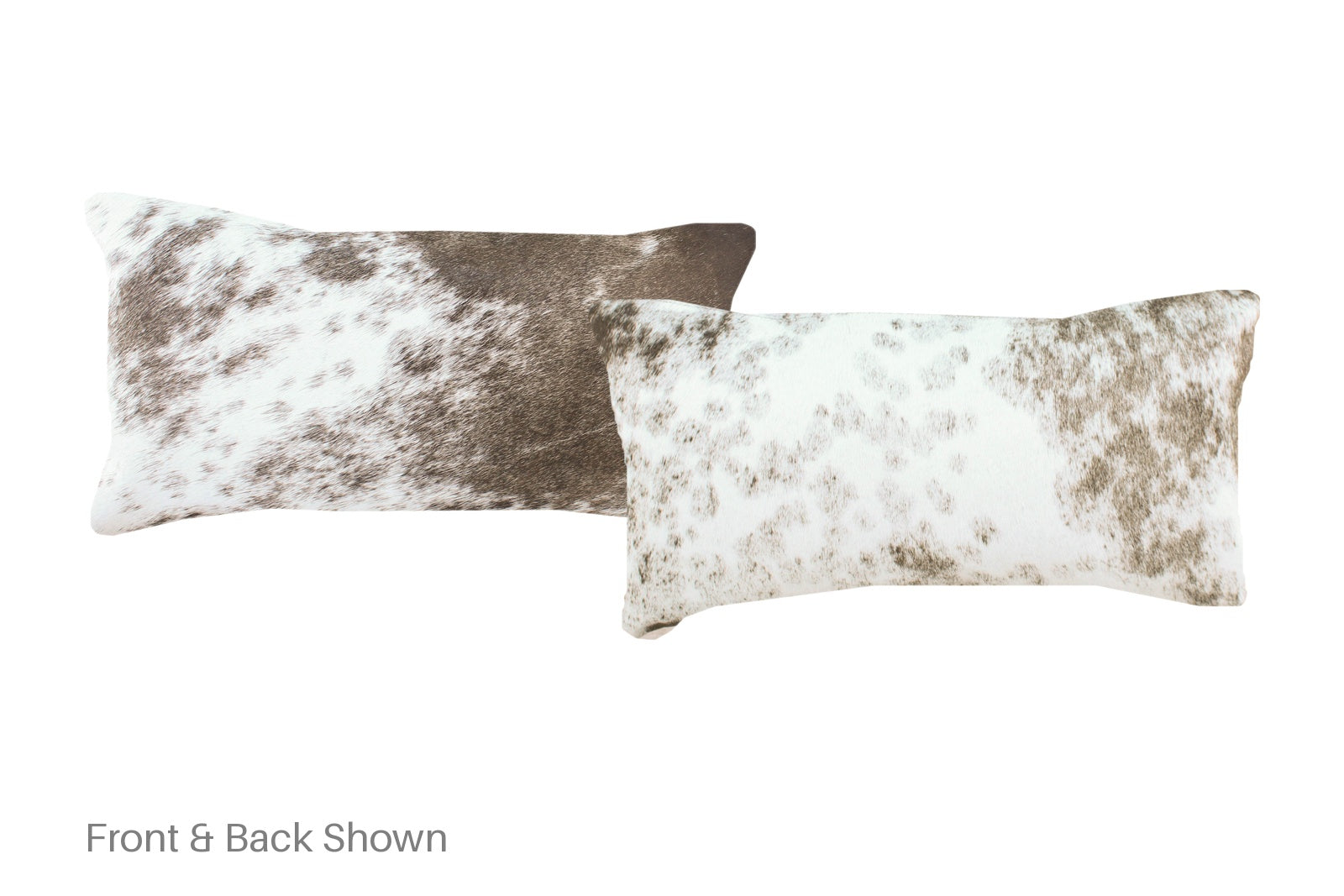 Grey Cowhide Pillow #A51868