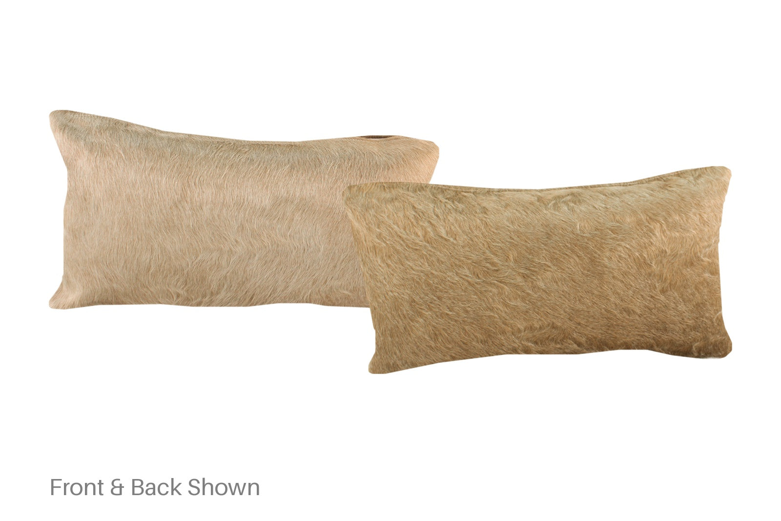 Champagne Cowhide Pillow #A51875