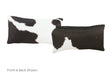 Black and White Cowhide Pillow 12x22 #A51876 by Hudson Hides