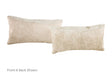 Champagne Cowhide Pillow 12x22 #A51891 by Hudson Hides
