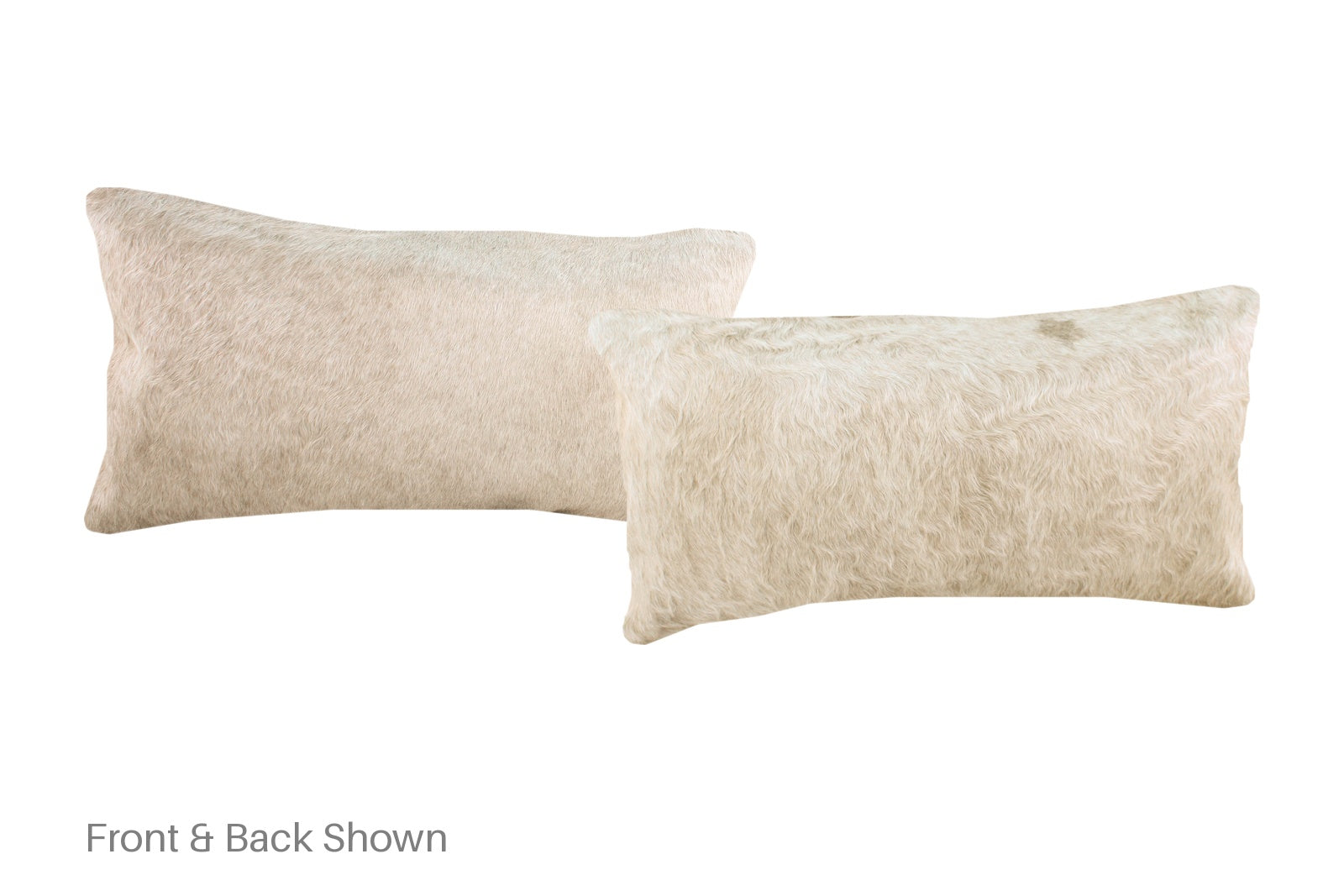 Champagne Cowhide Pillow #A51891