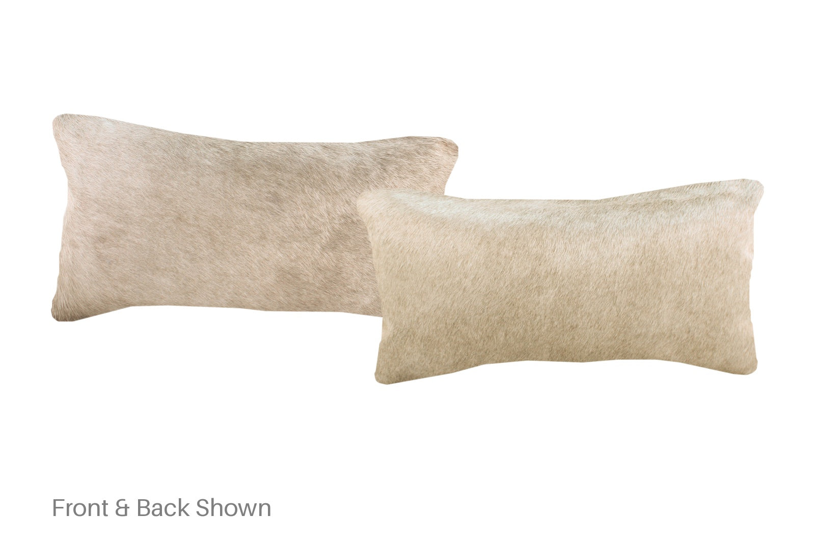 Champagne Cowhide Pillow #A51892