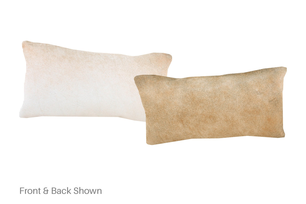 Caramel Cowhide Pillow #A51894