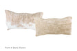 Champagne Cowhide Pillow 12x22 #A51905 by Hudson Hides