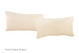 Champagne Cowhide Pillow 12x22 #A51909 by Hudson Hides