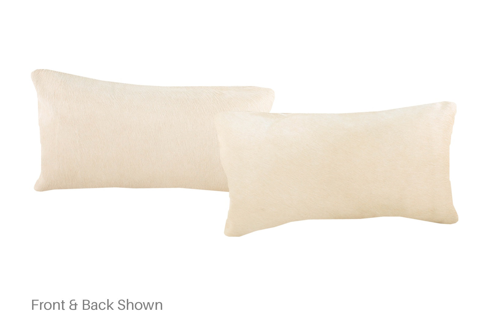 Champagne Cowhide Pillow #A51909