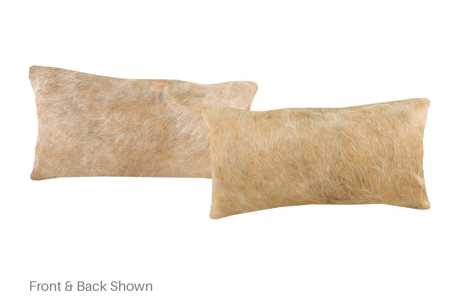 Caramel Cowhide Pillow #A51920