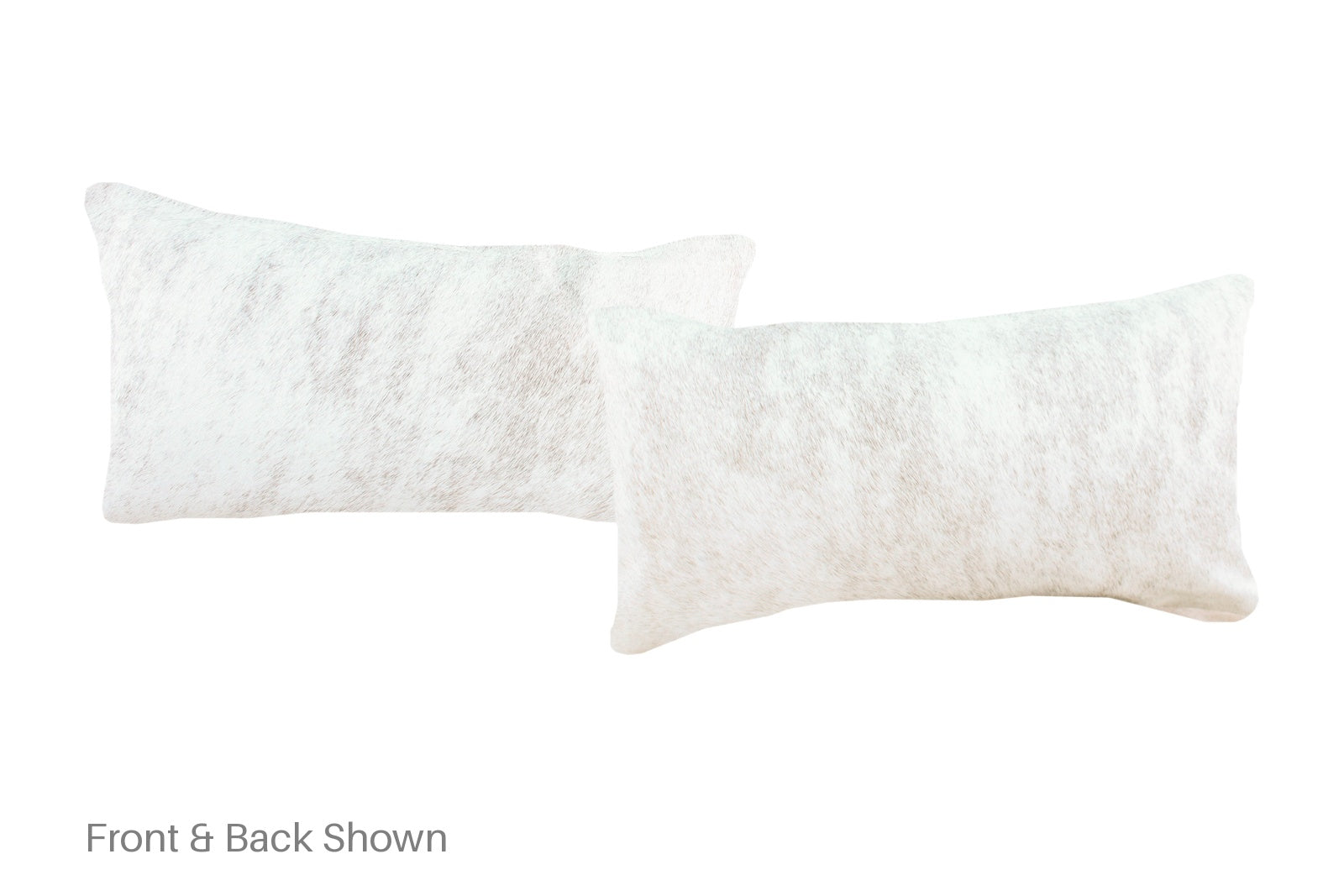 Grey Cowhide Pillow #A51927