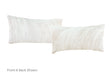 Grey Cowhide Pillow 12x22 #A51928 by Hudson Hides