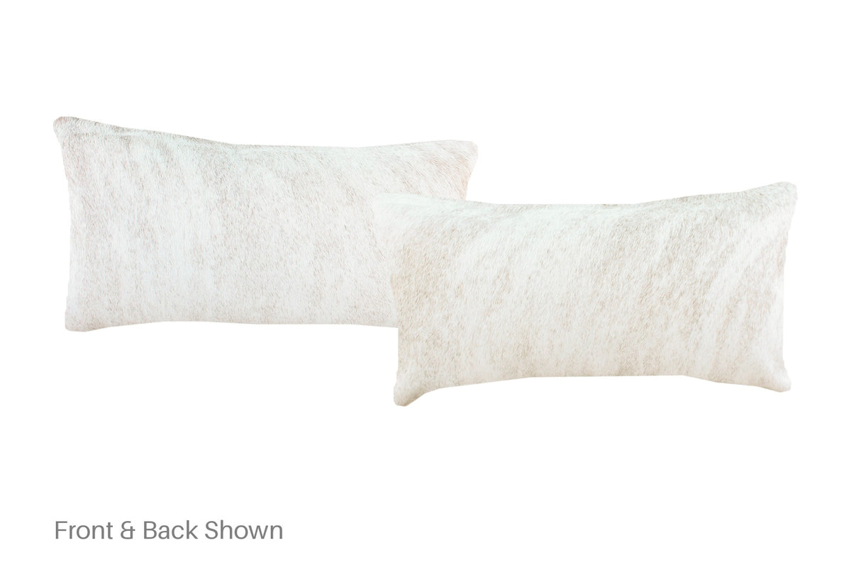 Grey Cowhide Pillow #A51928