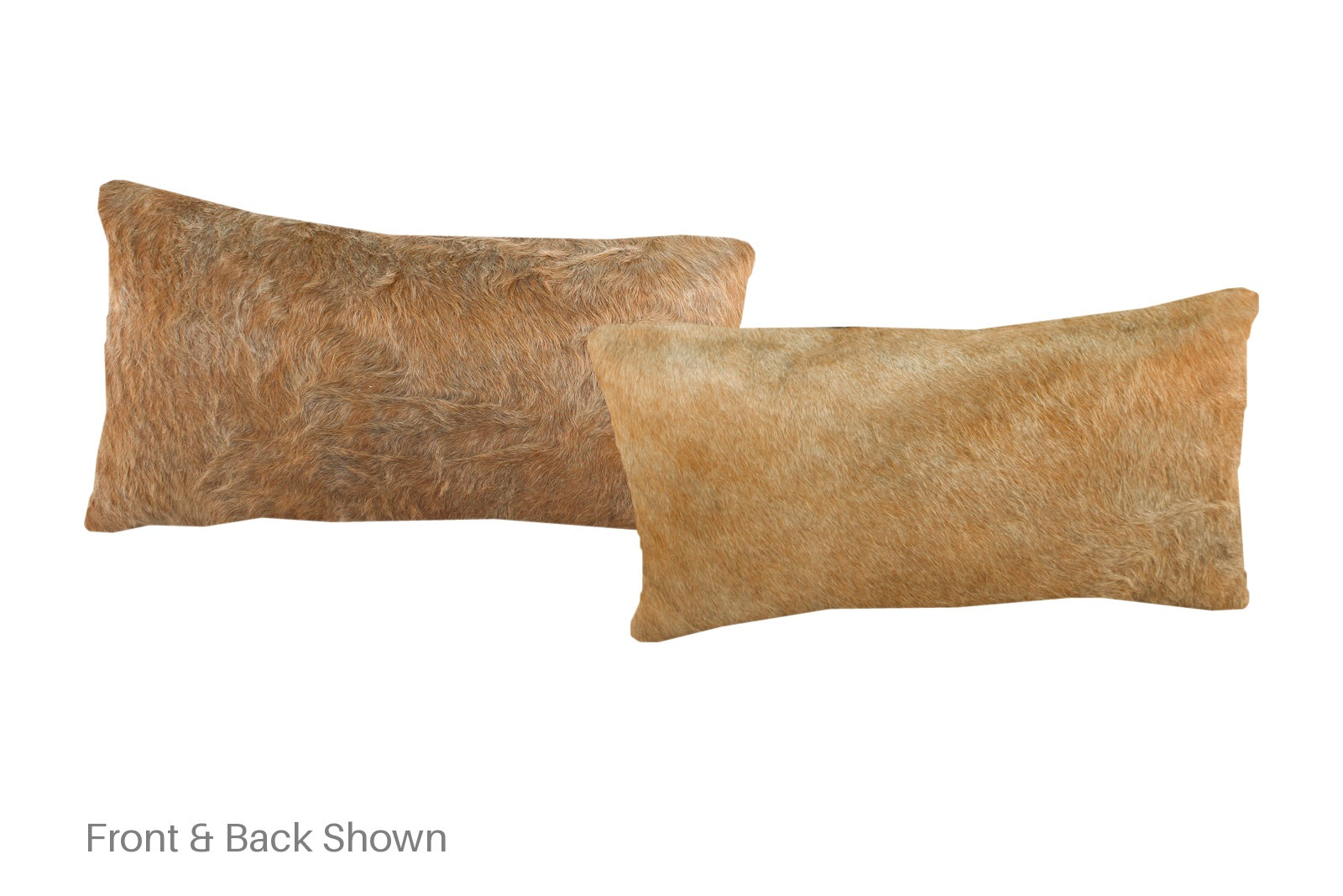 Caramel Cowhide Pillow #A51936