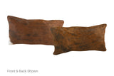 Medium Brindle Cowhide Pillow 12x22 #A51937 by Hudson Hides