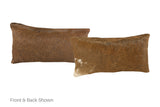 Chocolate Cowhide Pillow 12x22 #A51960 by Hudson Hides