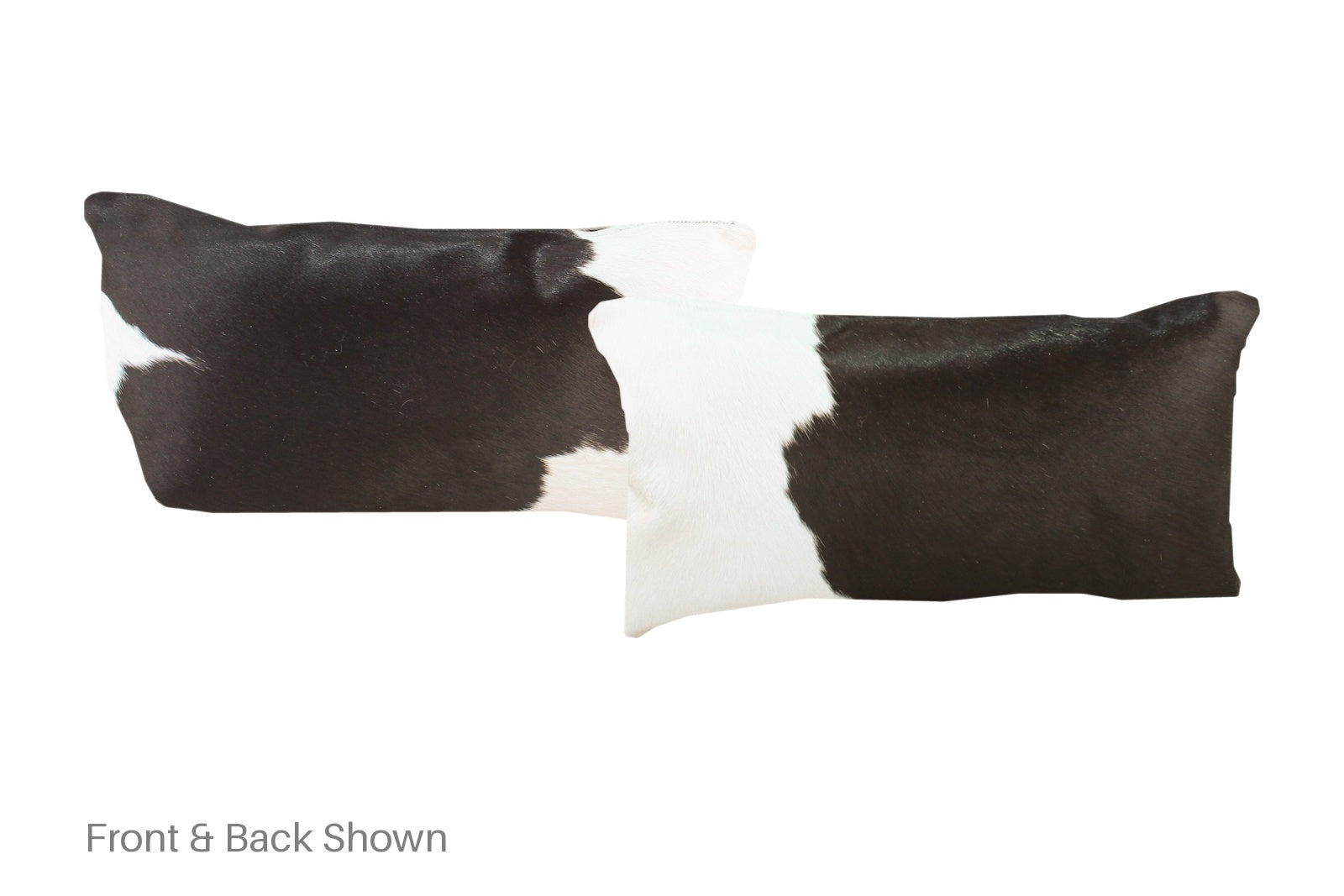 Black and White Cowhide Pillow #A51964