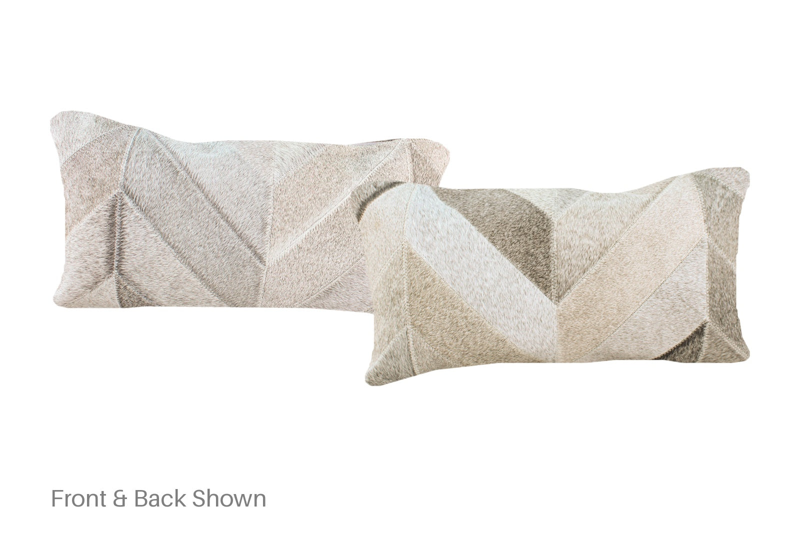 Patchwork Cowhide Pillow #A51967