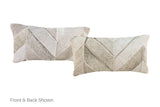 Patchwork Cowhide Pillow 12x22 #A51970 by Hudson Hides