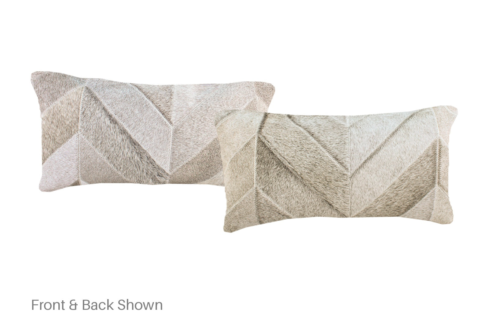 Patchwork Cowhide Pillow #A51970