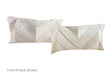 Patchwork Cowhide Pillow 12x22 #A51972 by Hudson Hides