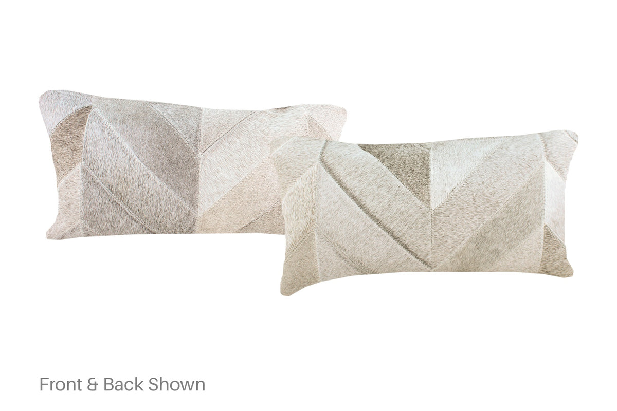 Patchwork Cowhide Pillow #A51972