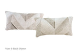 Patchwork Cowhide Pillow 12x22 #A51973 by Hudson Hides