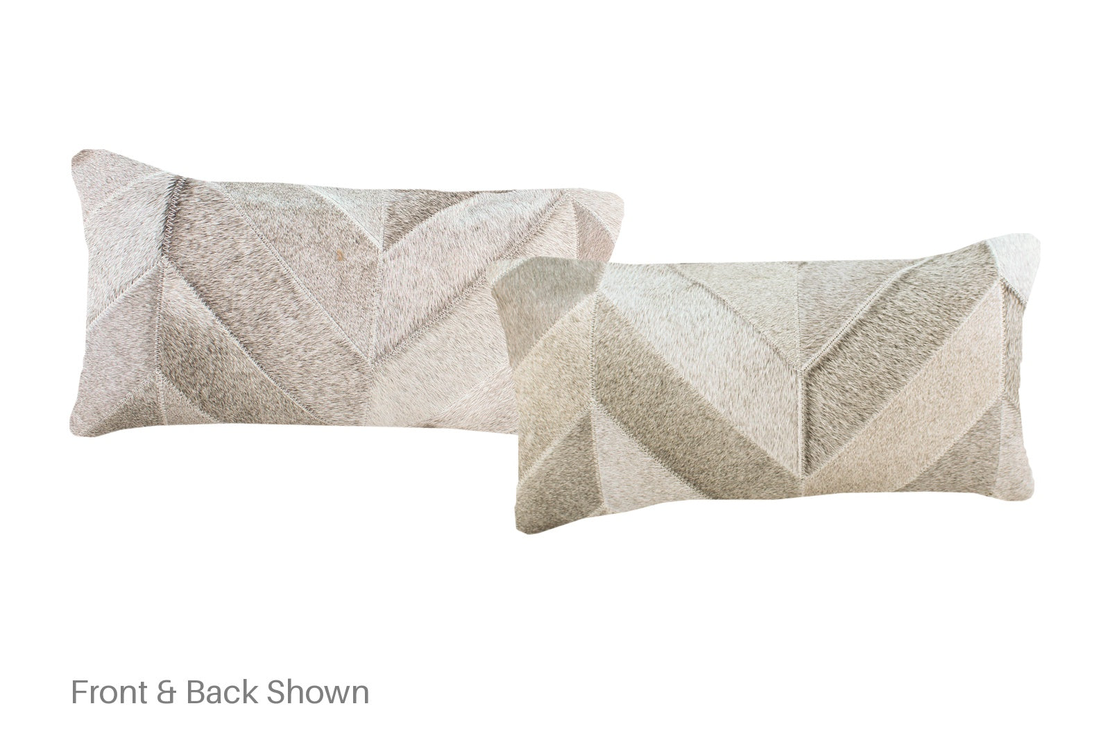 Patchwork Cowhide Pillow #A51974