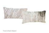 Grey Cowhide Pillow 12x22 #A51994 by Hudson Hides