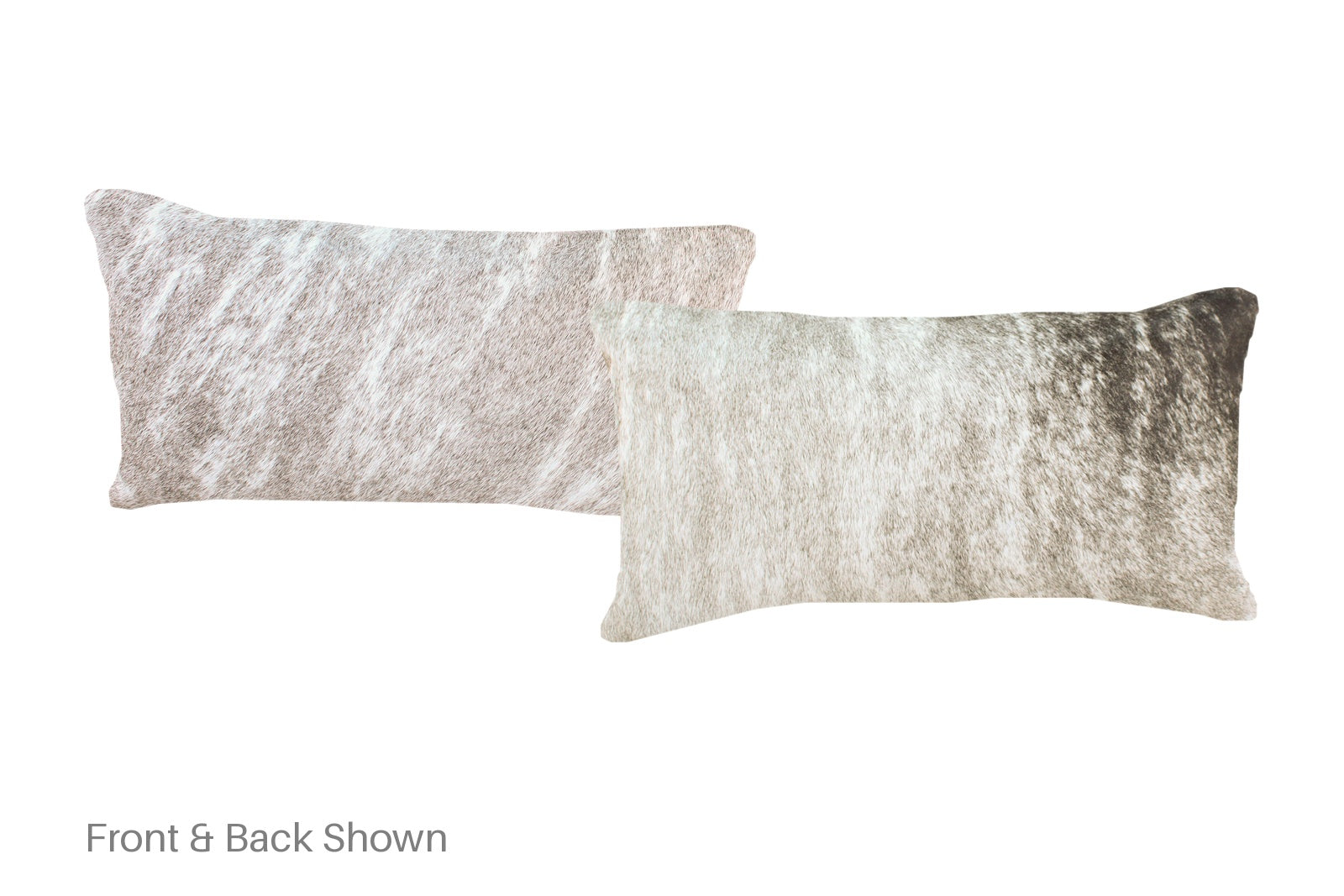 Grey Cowhide Pillow #A51994