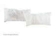 Grey Cowhide Pillow 12x22 #A51995 by Hudson Hides