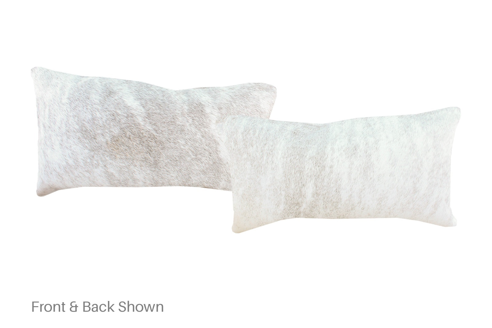 Grey Cowhide Pillow #A51995