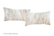 Grey Cowhide Pillow 12x22 #A51996 by Hudson Hides