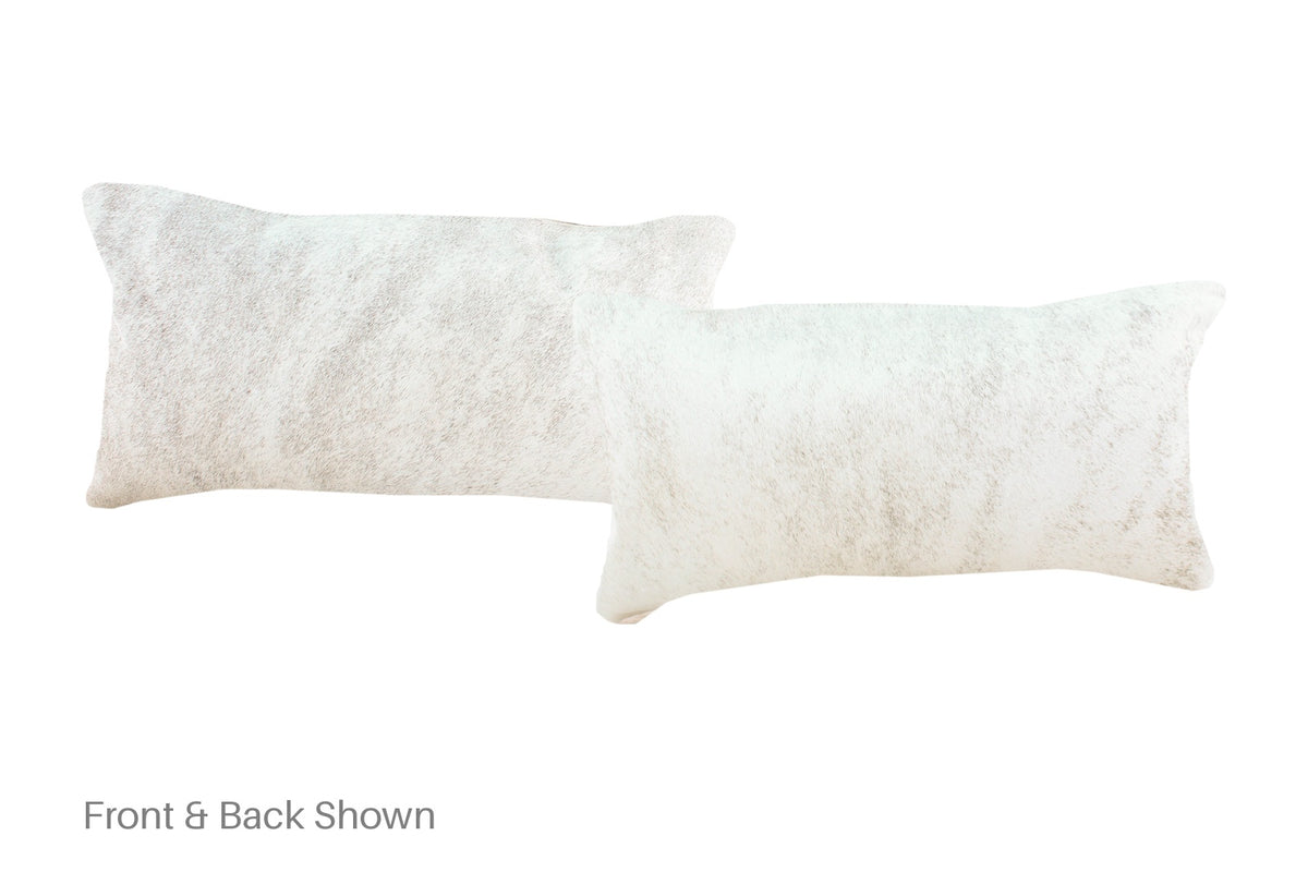 Grey Cowhide Pillow #A52000