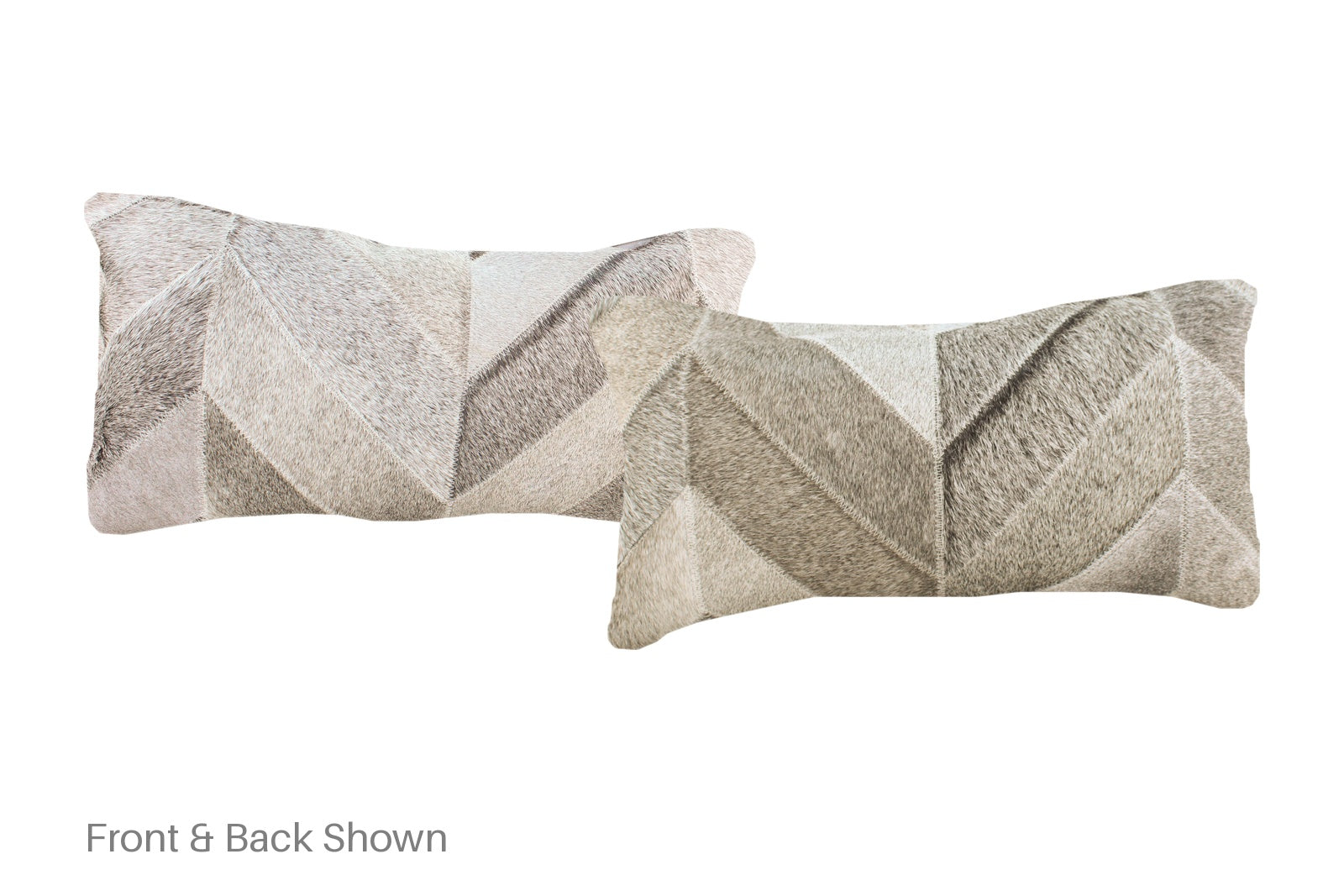 Patchwork Cowhide Pillow #A52005