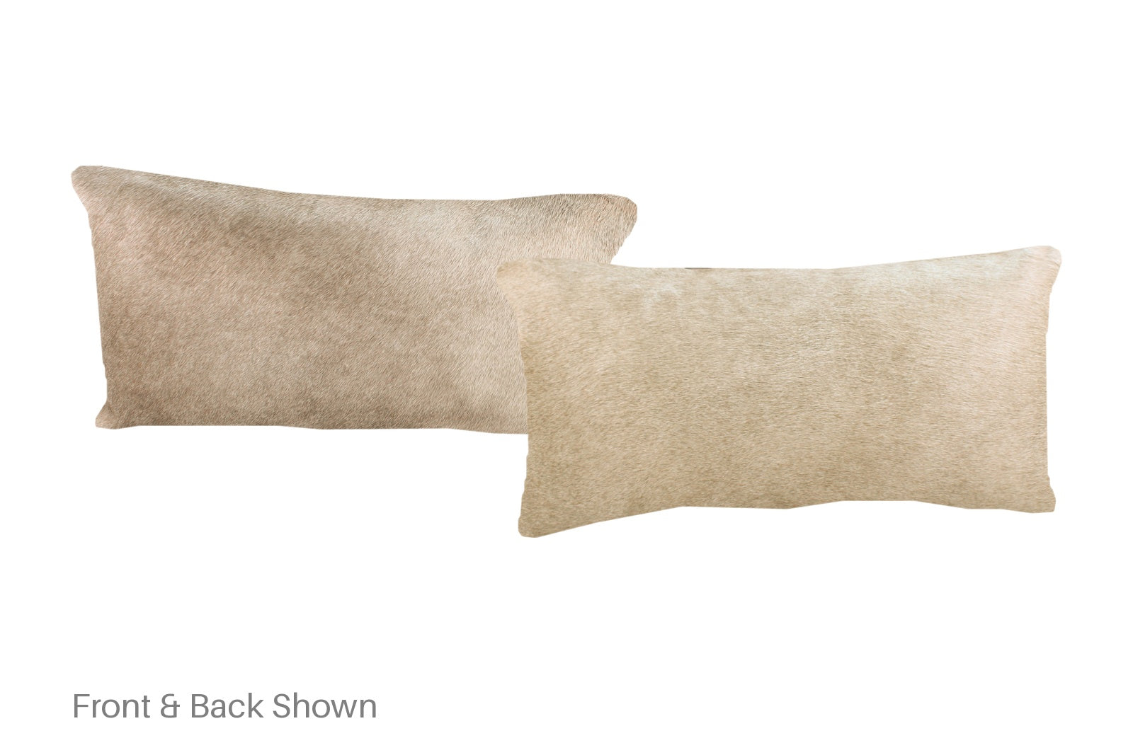 Champagne Cowhide Pillow #A52011