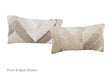 Patchwork Cowhide Pillow 12x22 #A52018 by Hudson Hides