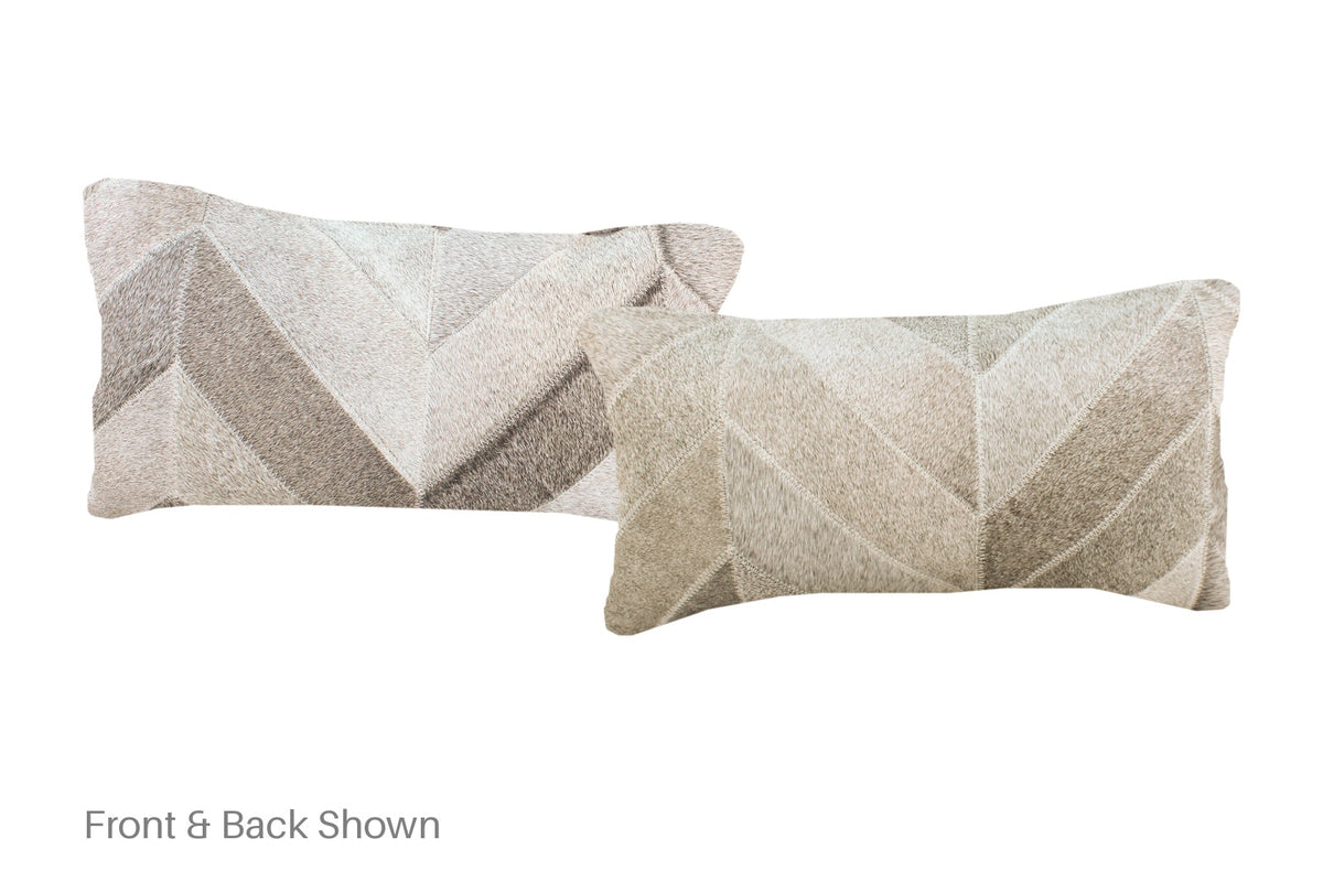 Patchwork Cowhide Pillow #A52018