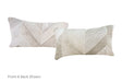 Patchwork Cowhide Pillow 12x22 #A52020 by Hudson Hides