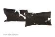 Black and White Cowhide Pillow 12x22 #A52029 by Hudson Hides