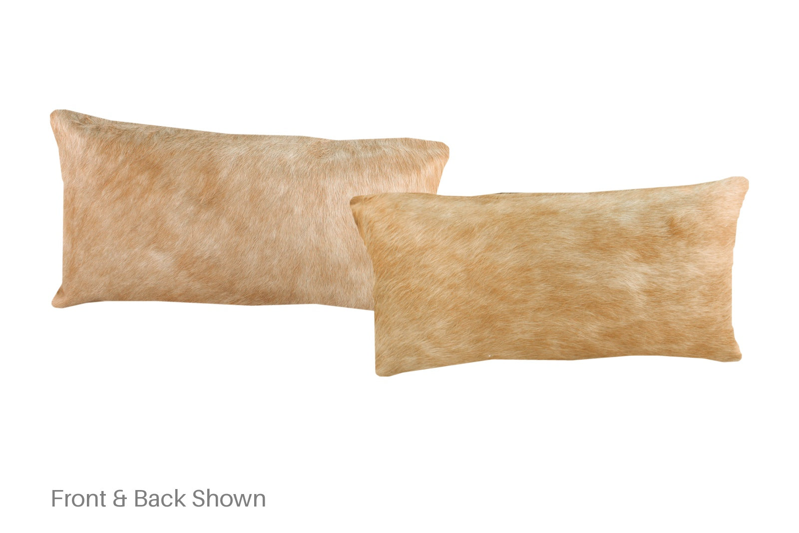Beige Cowhide Pillow #A52031